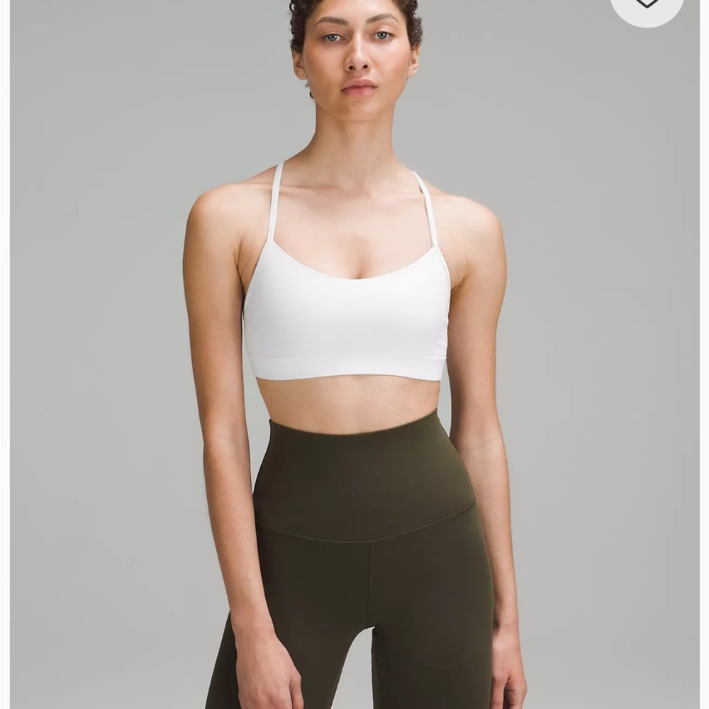 NWOT lululemon flow y bra nulu